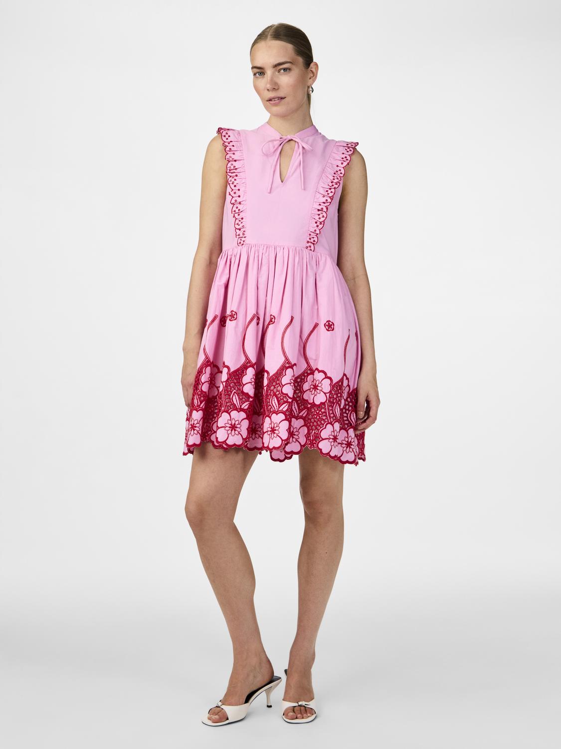 YASBOLIL Midi Dress - Begonia Pink
